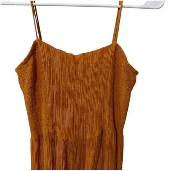 Lush Mustard Maxi Dress - Picture 3 of 7